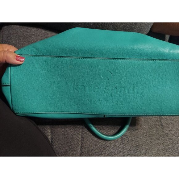 Kate Spade New York Villabella Ave. Quinn Tote Teal‎ Green Handbag - Picture 10 of 16
